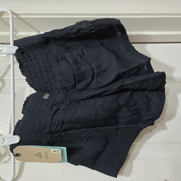 prAna Black Fernie Swim Cover Up Hybrid Shorts Women’s XS NWT - Picture 4 of 12